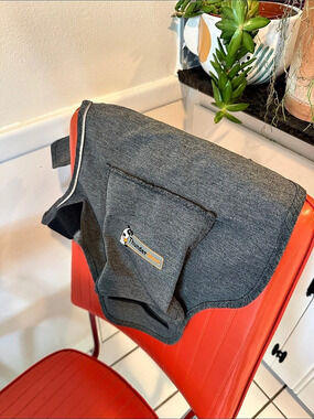 Used ThunderShirt Classic Dog Anxiety Jacket Gray & Black Size Small
